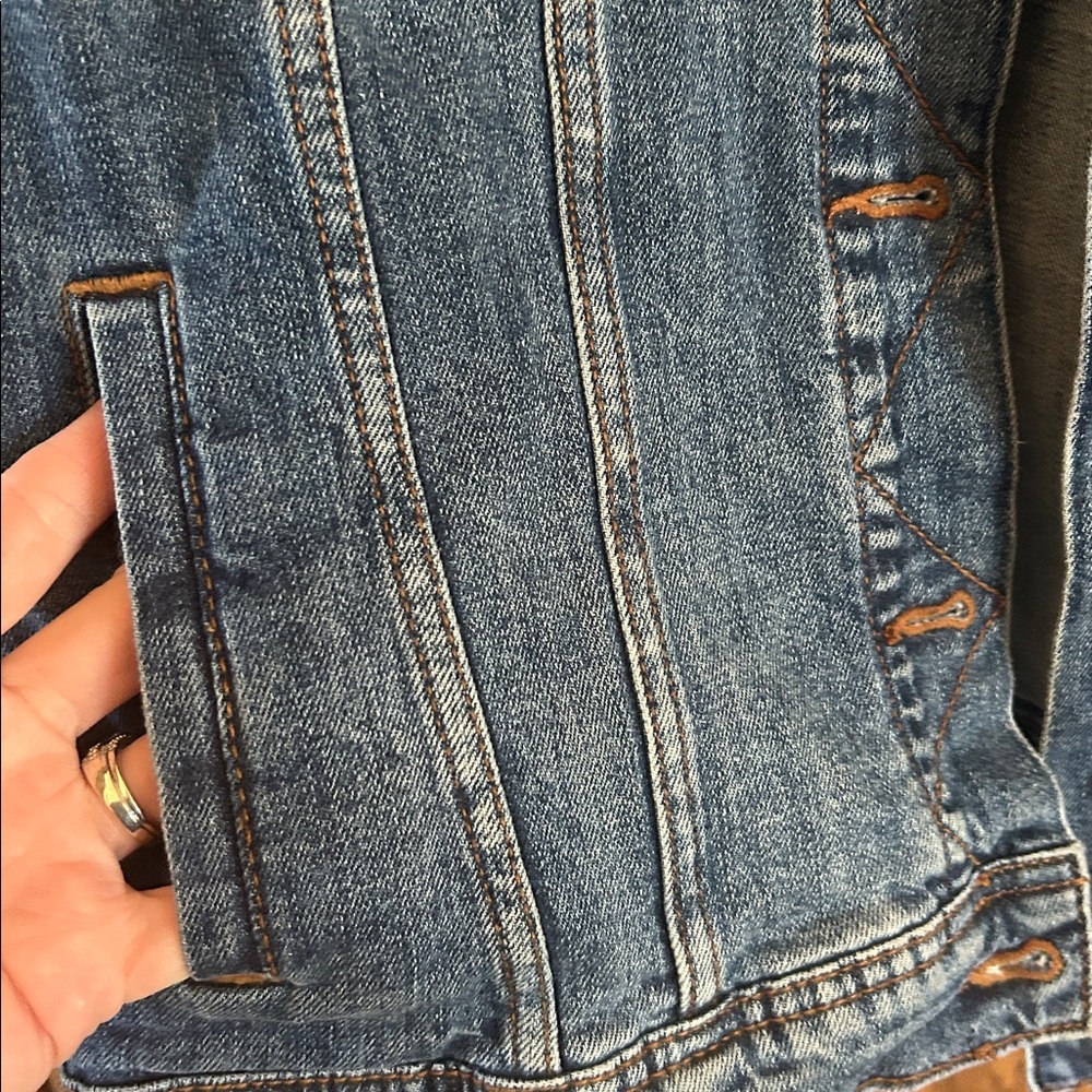 Old Navy Dark Blue Denim Jacket - Picture 3 of 4
